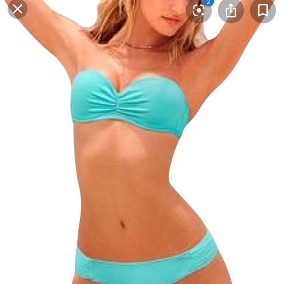 NWOT Victoria’s Secret Yellow flirt bandeau 34c - Picture 5 of 10